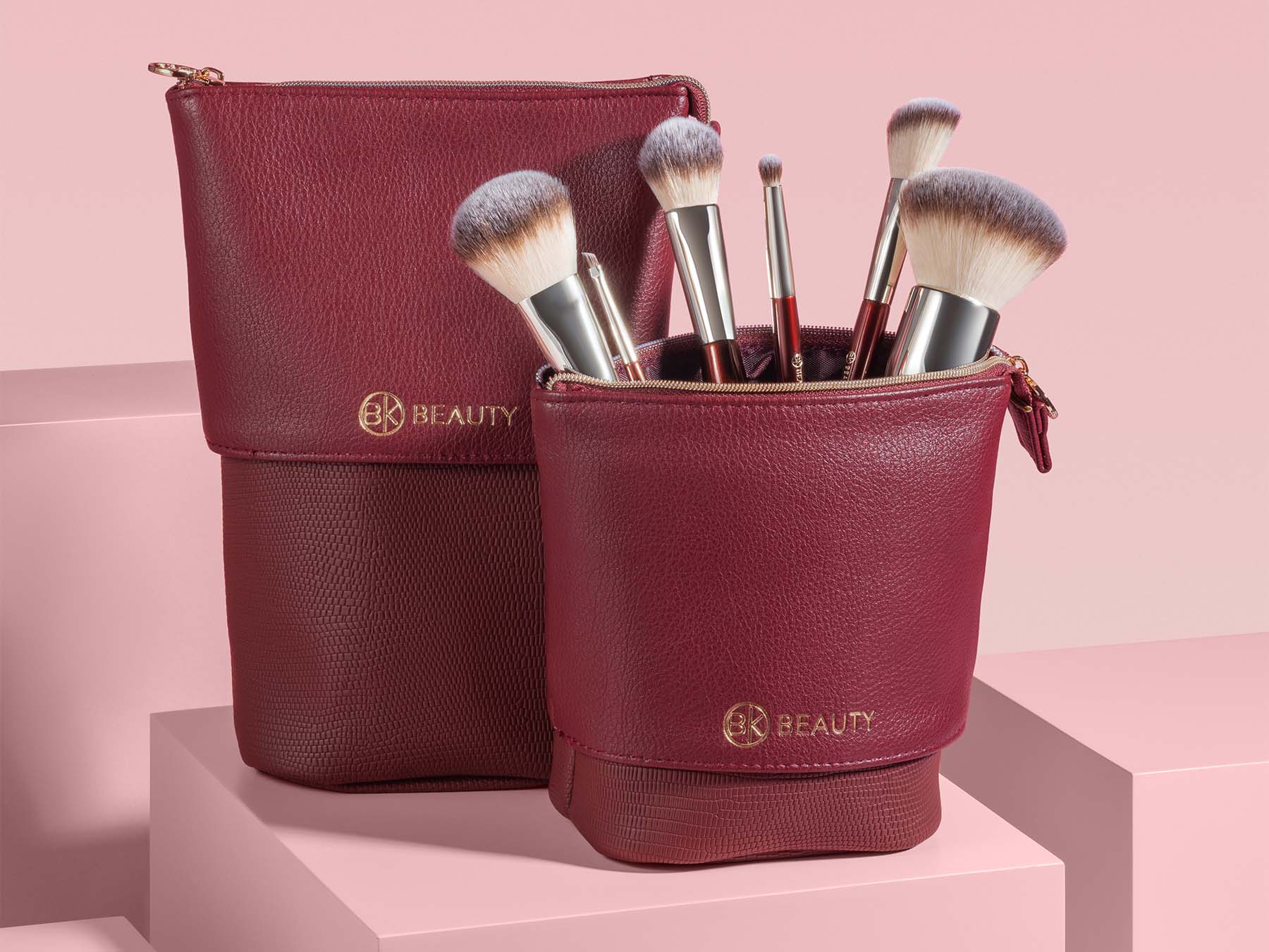 MAKEUP BRUSH HOLDER for TRAVEL AND STORAGE