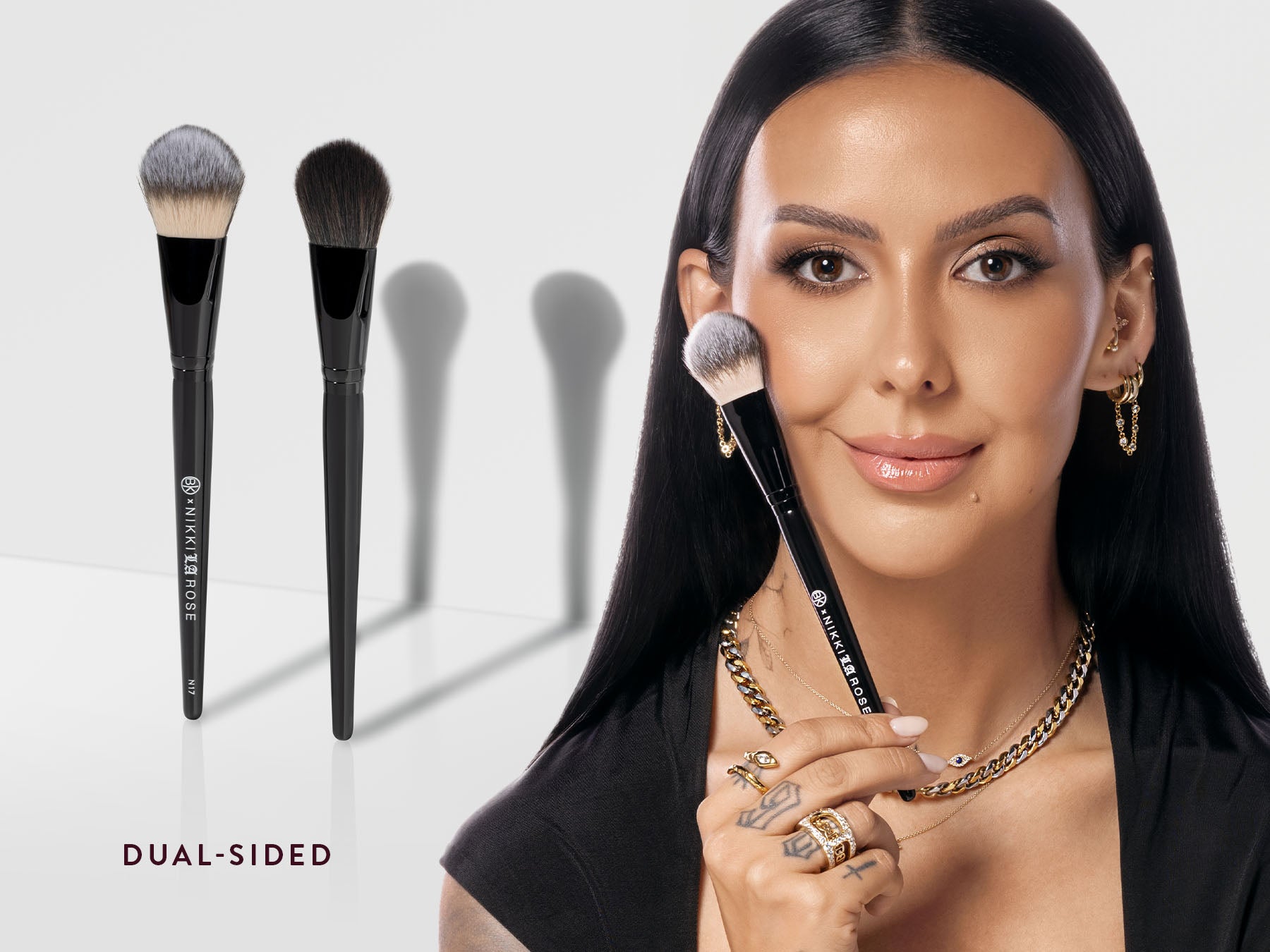 Nikki La Rose N17 Multi-Pro Face Brush