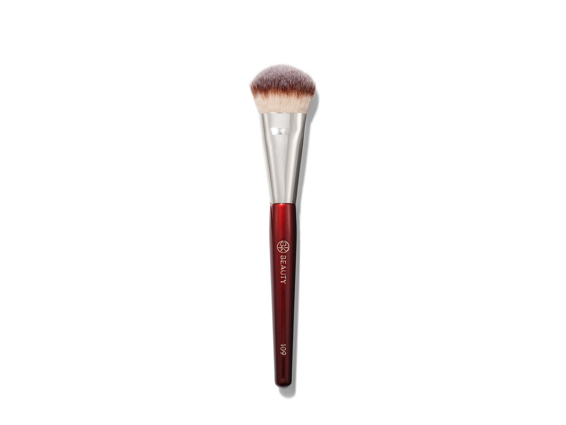 109 Mini Contoured Foundation Brush by BK Beauty